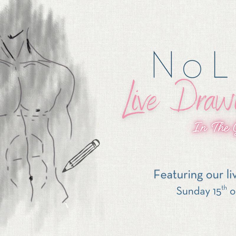 live drawing at NoLIta Dublin